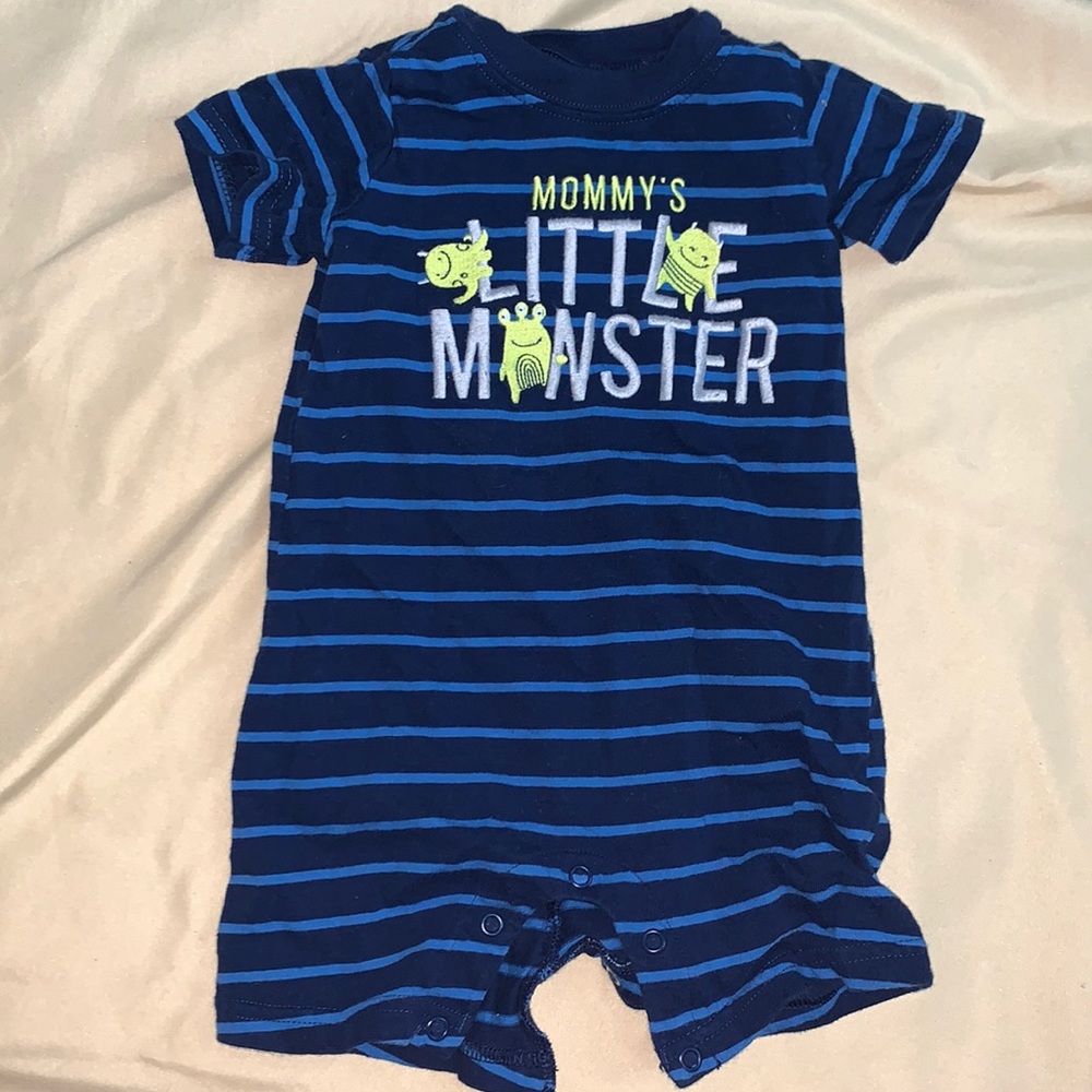 Boys 12m jumper romper